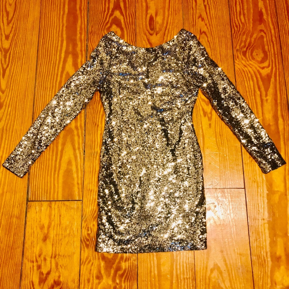 Sequin Mini Bodycon Dress